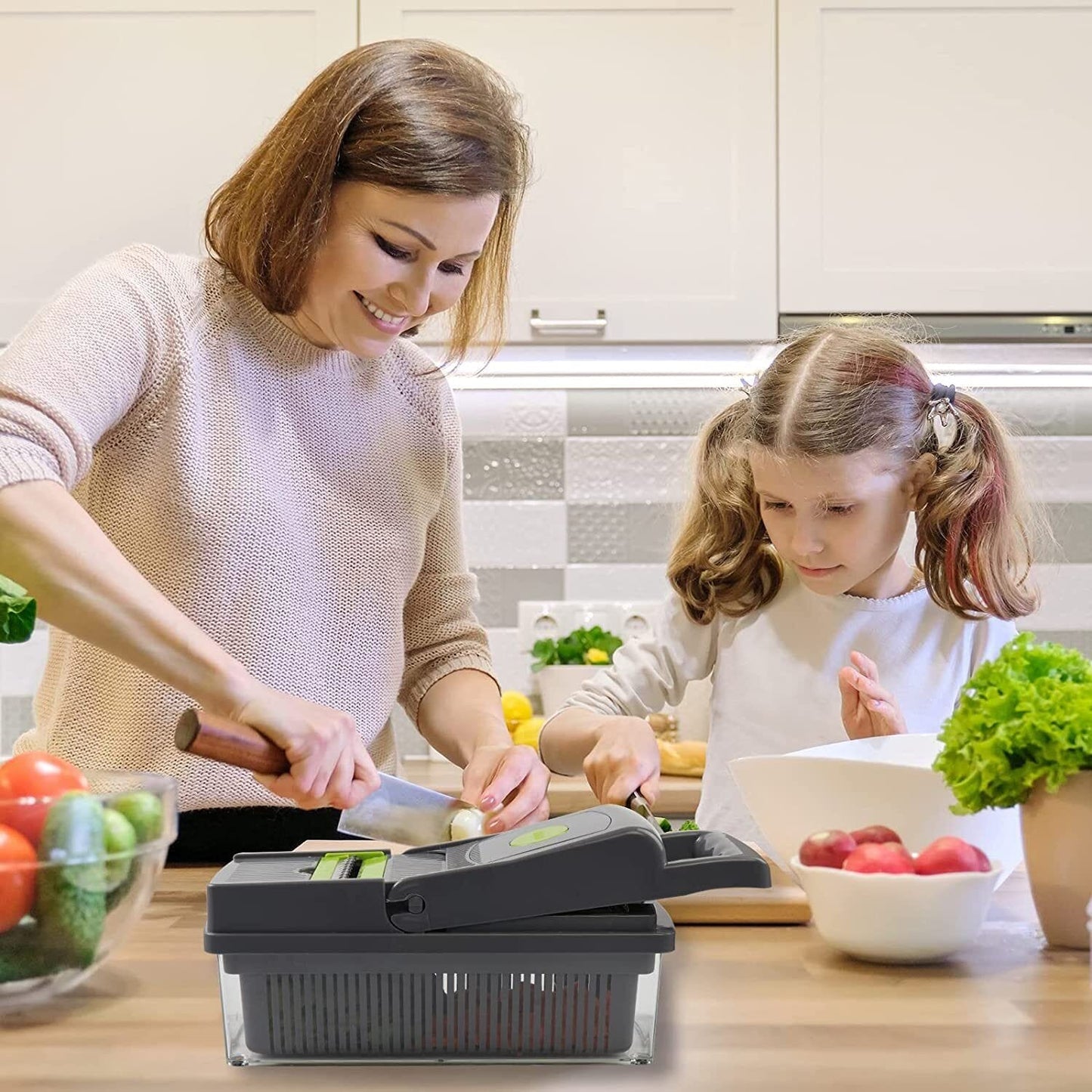 Ultimate 15-in-1 Vegetable Slicer and Chopper with Free Shipping VIP