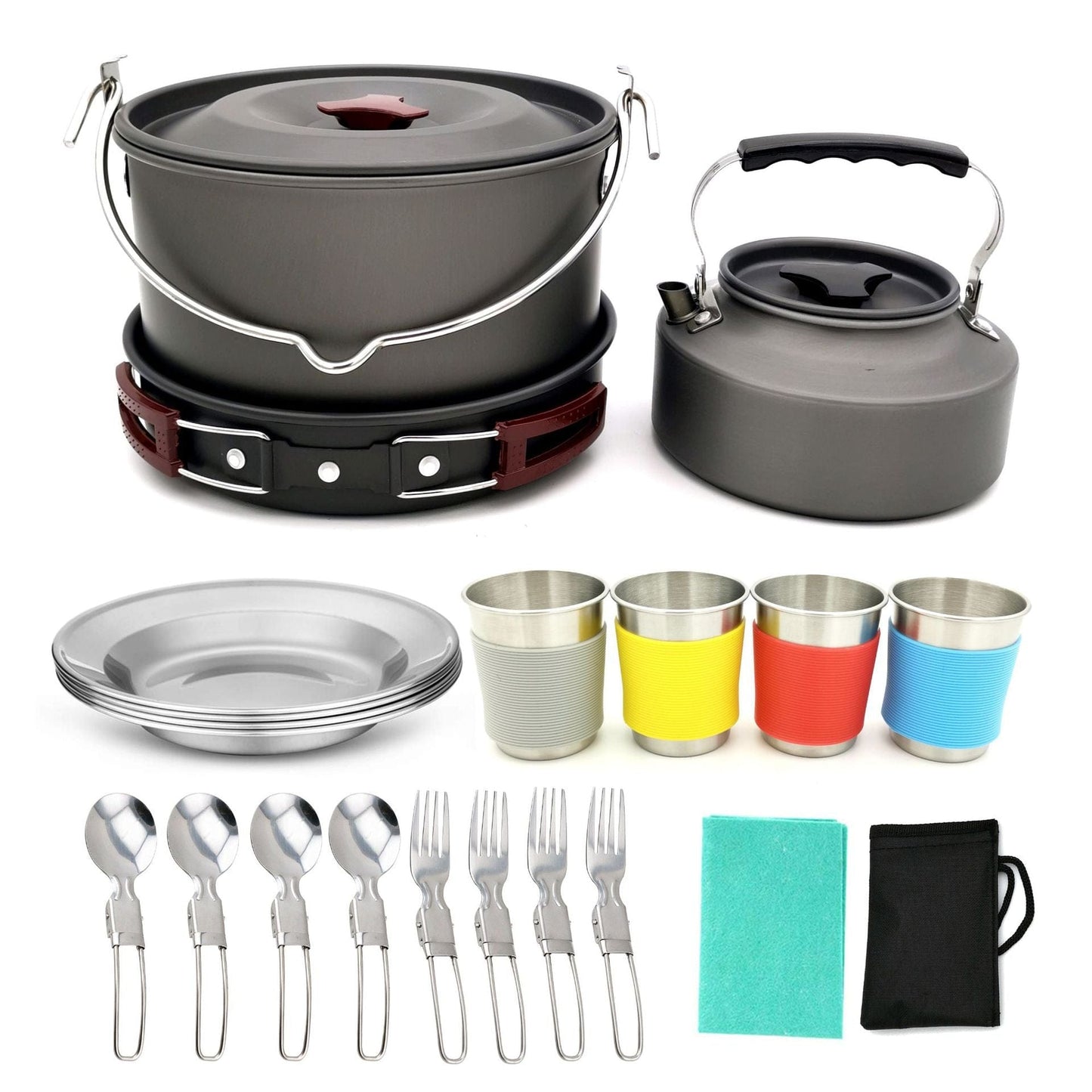 Camping Cookware Set New  Oven Aluminum Pot VIP