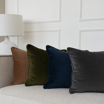 Velvet Moss Green Toss Cushion - LndmarkClub USA