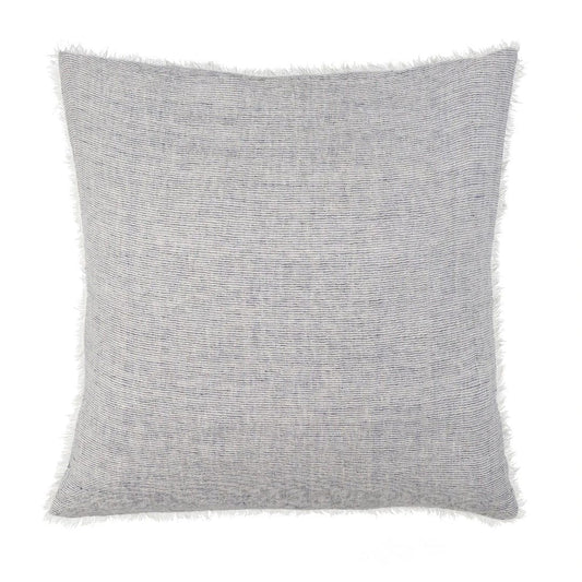 Cambri Denim Stripe Linen Pillow - LndmarkClub USA