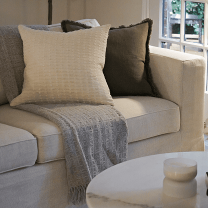 Warm Grain Linen Pillow - LndmarkClub USA
