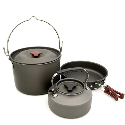 Camping Cookware Set New  Oven Aluminum Pot VIP