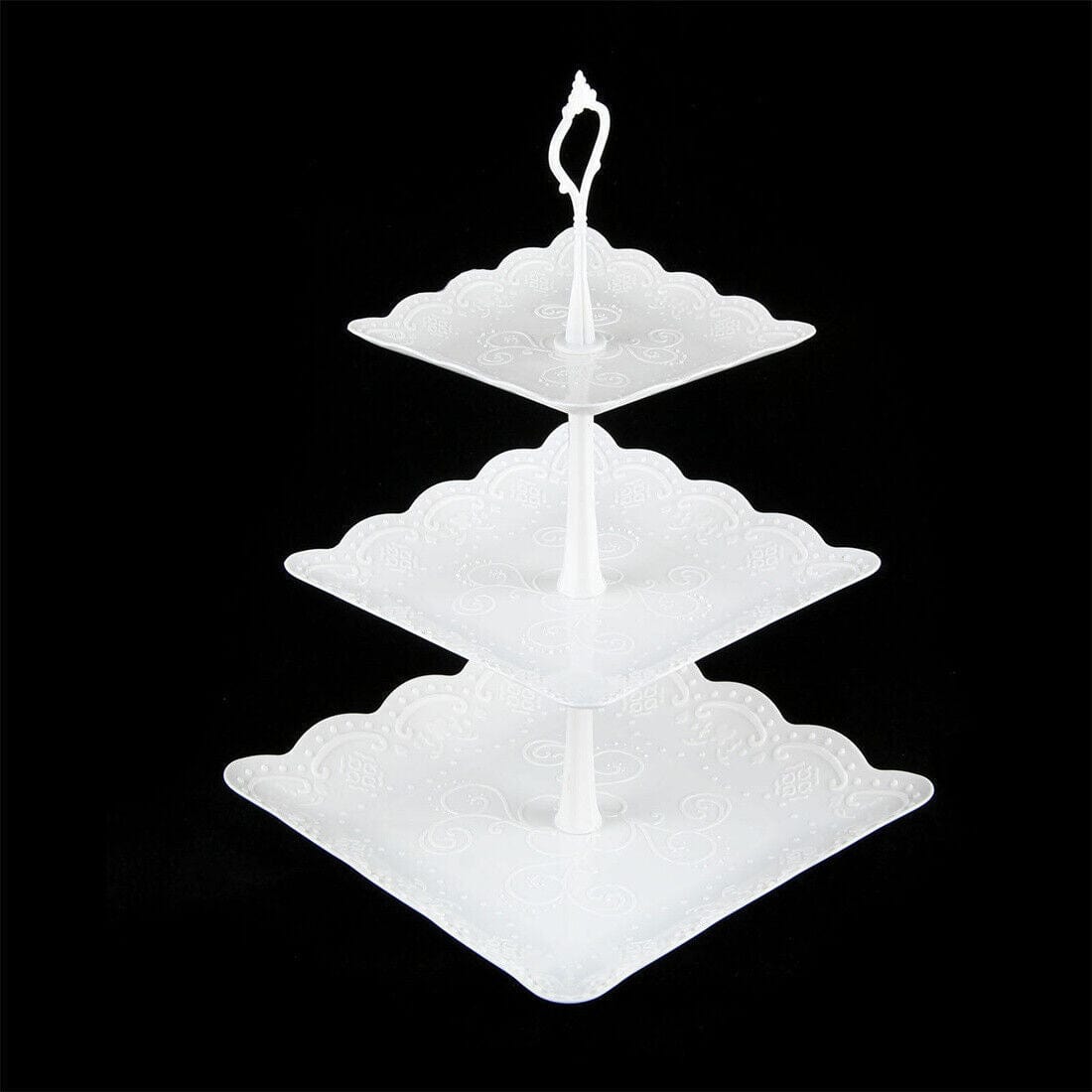 Elegant 3-Tier Dessert Display Stand for Weddings and Afternoon Teas VIP